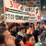 Paris : Manifestation à Saint-Denis contre le match France-Israël