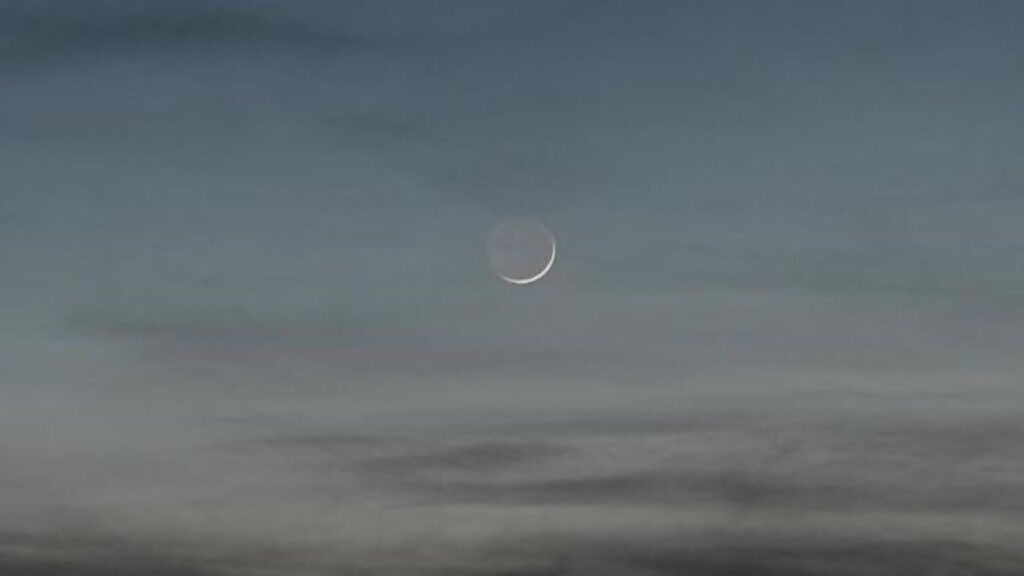 Observation lune korite