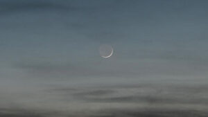 Observation lune korite