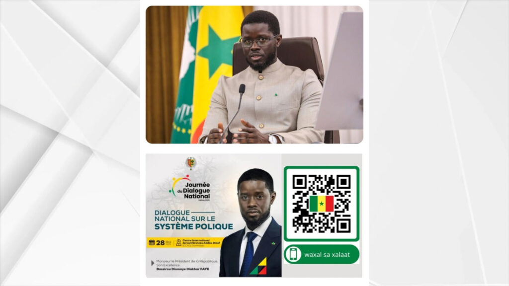 Dialogue nationale senegal – bassirou diomaye faye