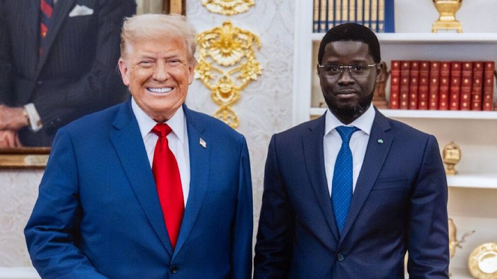 Donald trump – bassirou diomaye faye