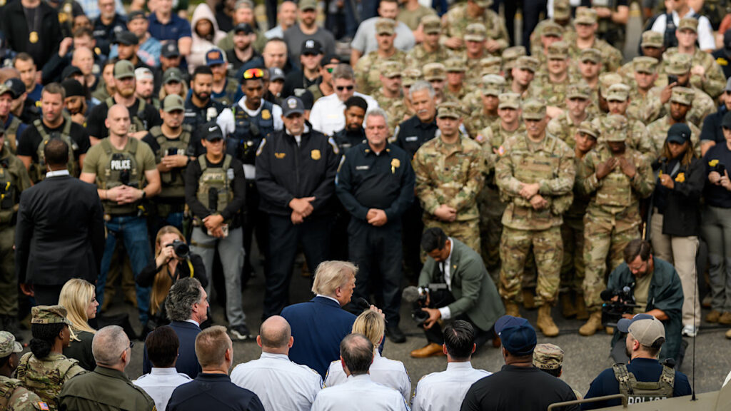 Donald trump – garde nationale