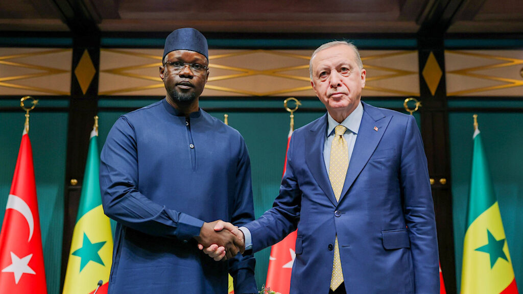 Ousmane sonko – recep tayyip erdogan