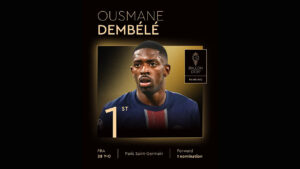 Ousmane dembele ballon or