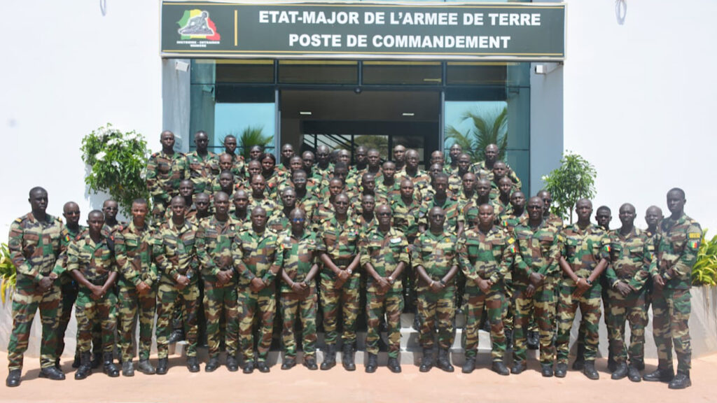 Senegal etat-major de l armee de terre poste de commandement