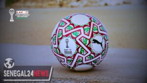Le ballon officiel de la totalenergies caf can maroc 2025