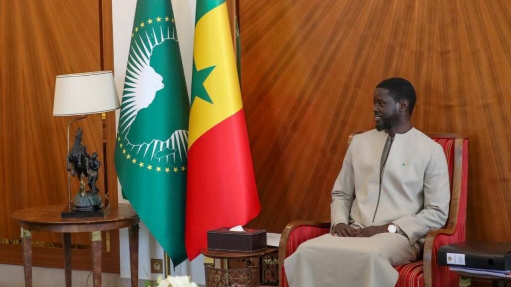 Audience – bassirou diomaye faye