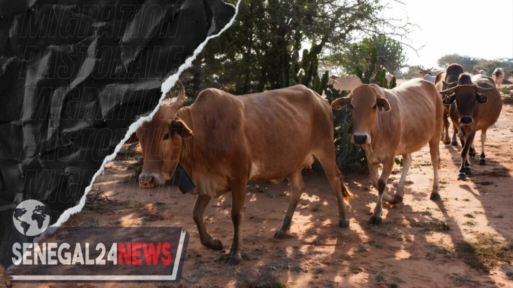 Migration pastorale betail vol vache