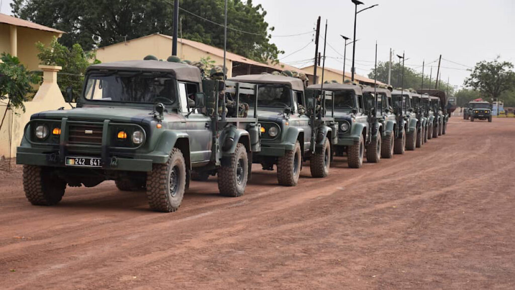 Vehicule armee senegal