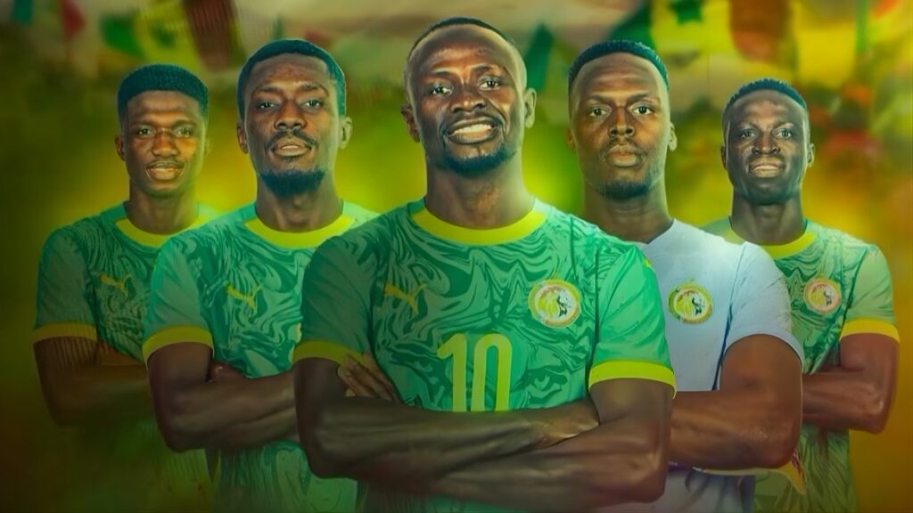 Equipe nationale de football senegal lion de la teranga