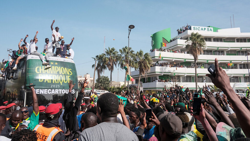 Parade champion afrique 2026 senegal